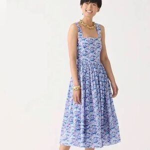 J. Crew NEW Apron Dress Liberty Arrow Floral Fabric NWT 4